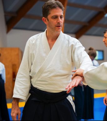 Jérôme L., enseignant d'aïkido